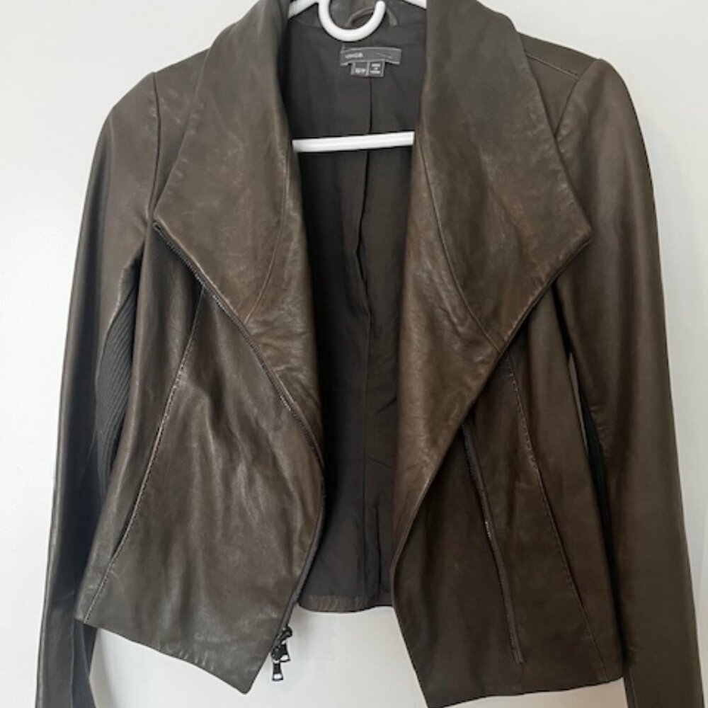 Vince Leather Jacket